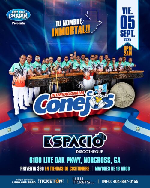 Internacionales Conejos - General Admission