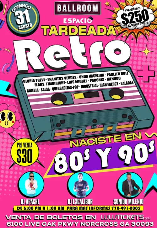 Tardeada Retro - General Admission